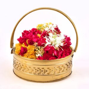 Samridhi Pooja Basket (Brass)